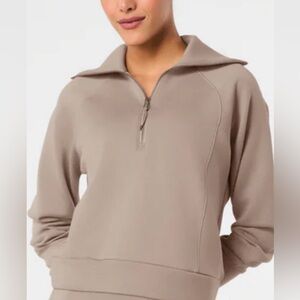 SPANX Beige High-Neck Top